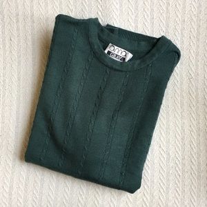 Anna Gray High Neck Short Sleeve Sweater Top